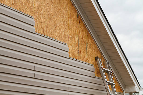 Professional Siding Inspection technician working in Karthaus, PA